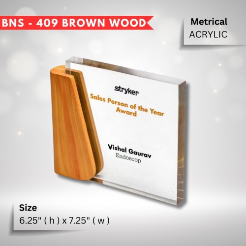 BNS - 409 BROWN WOOD